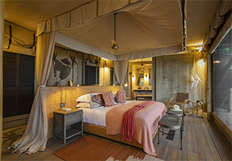 Luxury suite at Little Duma Tau Okavango Delta Fly-In Safari Botswana